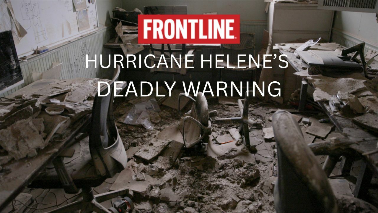 THE DESTRUCTIVE FORCE OF HURRICANE HELENE