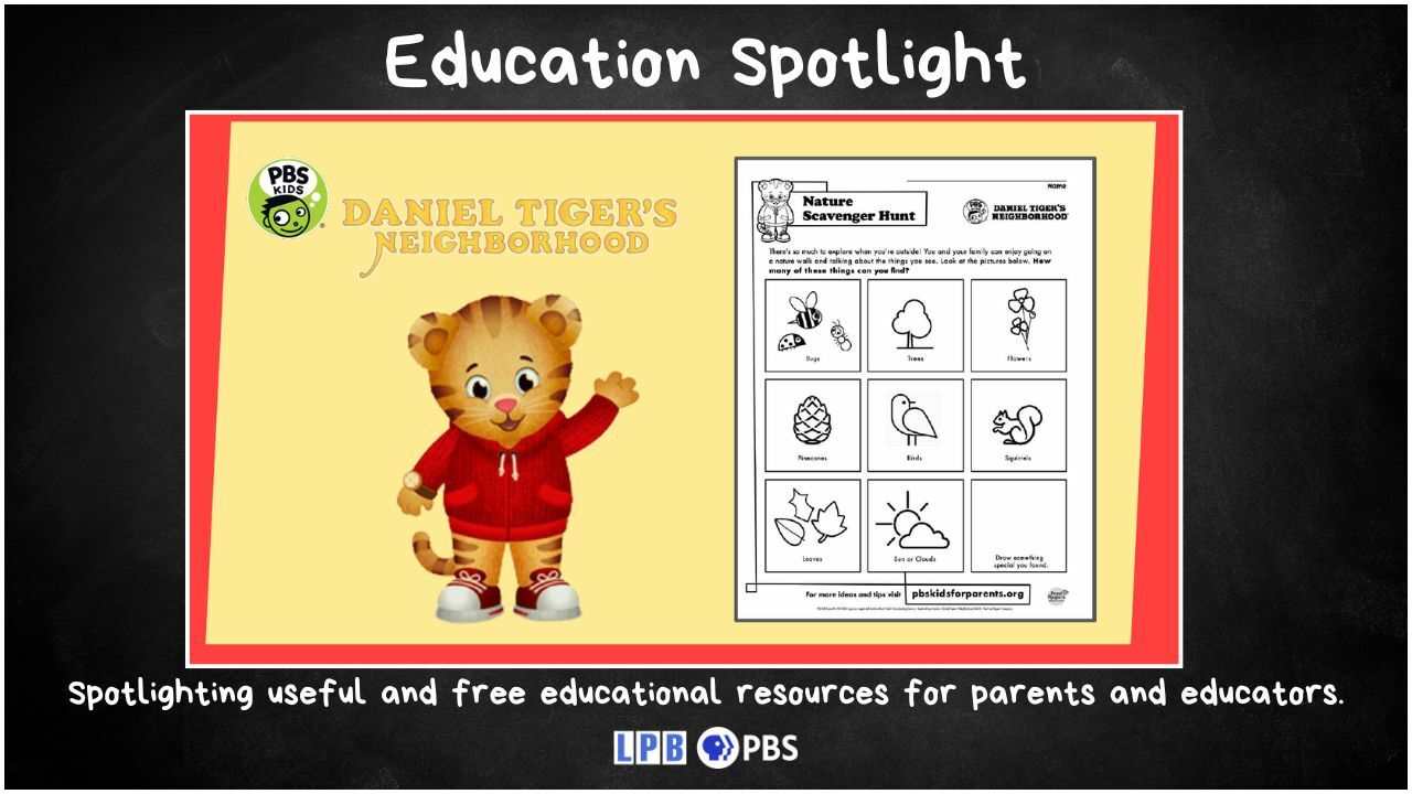 EDUCATION SPOTLIGHT: NATURE SCAVENGER HUNT