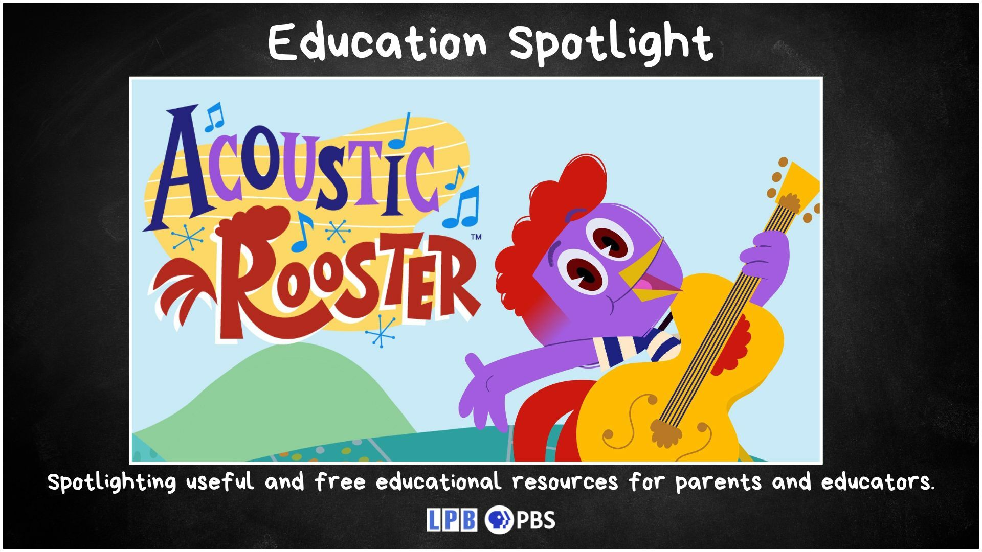 EDUCATION SPOTLIGHT: ACOUSTIC ROOSTER