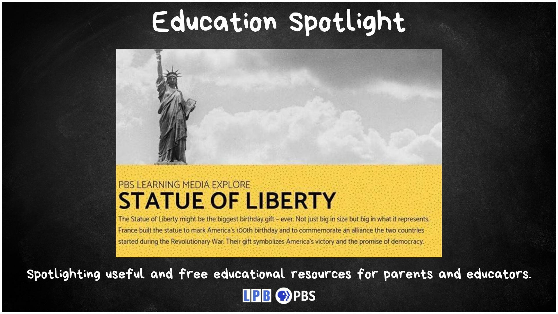 EDUCATION SPOTLIGHT: TAKE A VIRTUAL FIELD TRIP