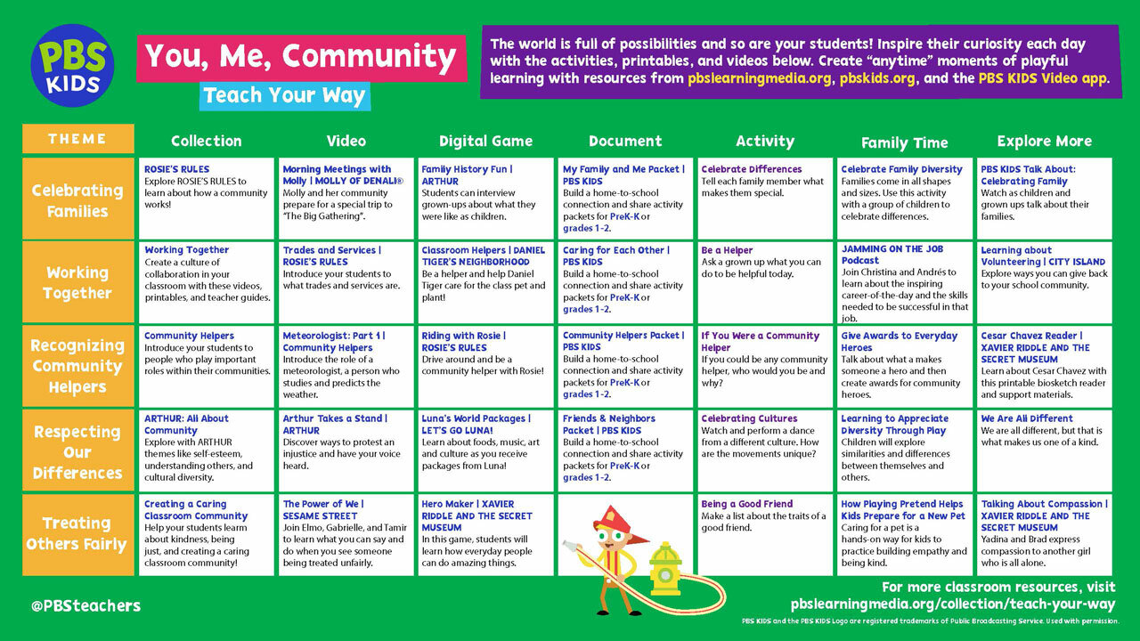 June Activities Calendar