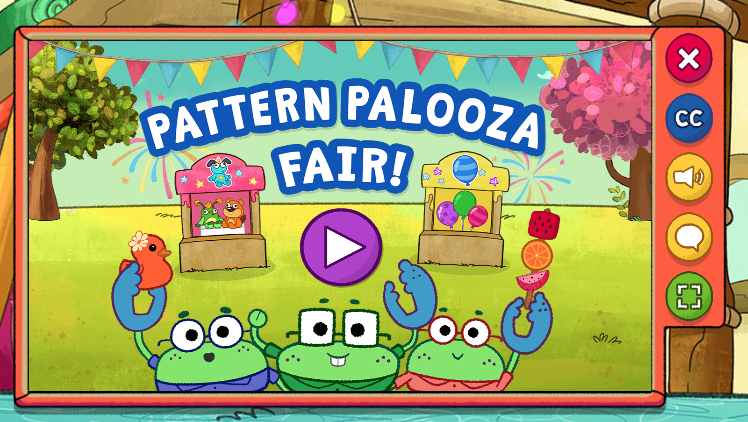 PBS KIDS Game: Pattern Palooza Fair