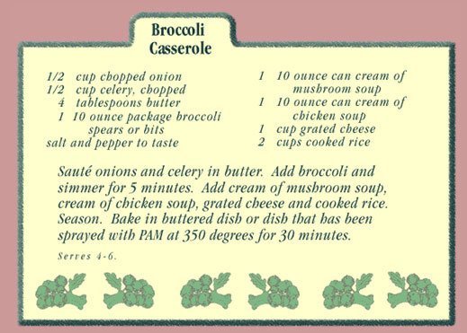 Ms. Lucy's Broccoli Casserole