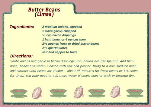 Ms. Lucy's Butter Beans (Limas)