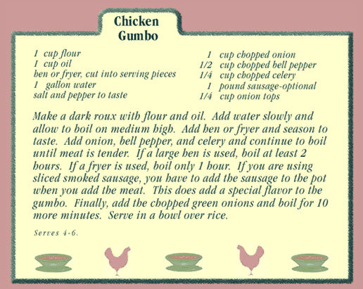 Ms. Lucy's Chicken Gumbo