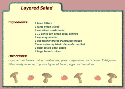 Ms. Lucy's Layered Salad