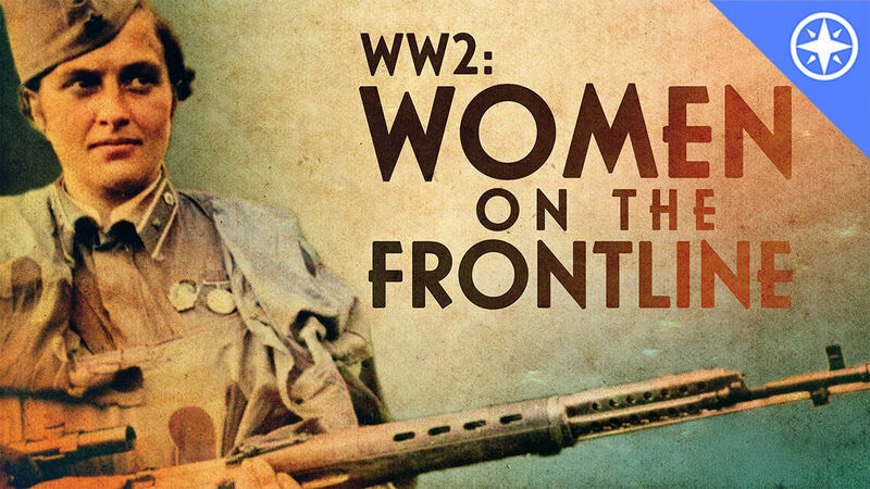 WW2: Women on the Frontline Title Card and Passport Corner
