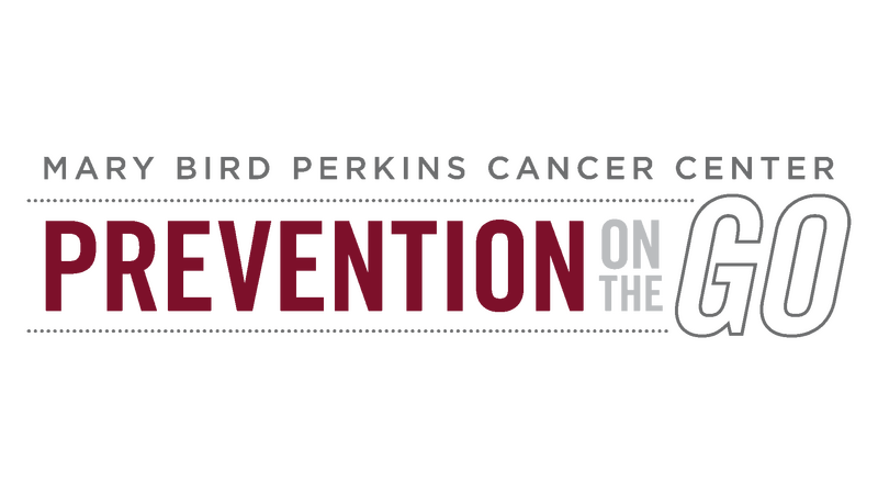 Mary Bird Perkins Cancer Center Prevention on the Go logo